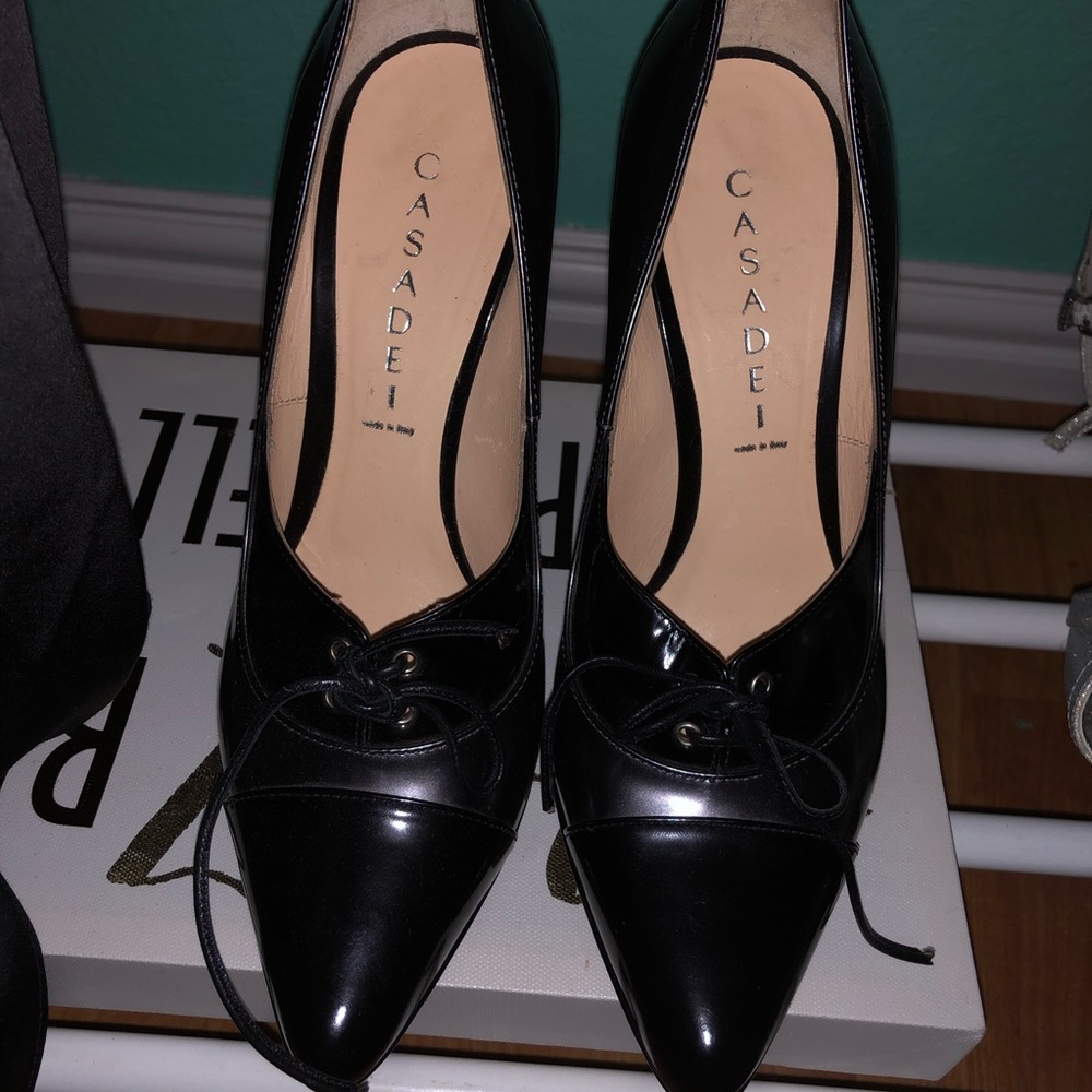 Black heels pumps PRICE FIRM